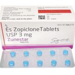 Zunestar 3mg (Es Zopiclone Tablet UPS)